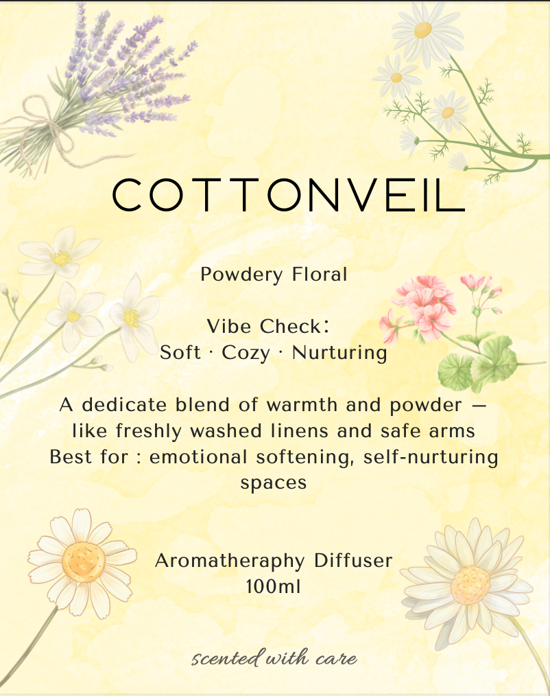 Cottonveil 100ml aromatherapy diffuser