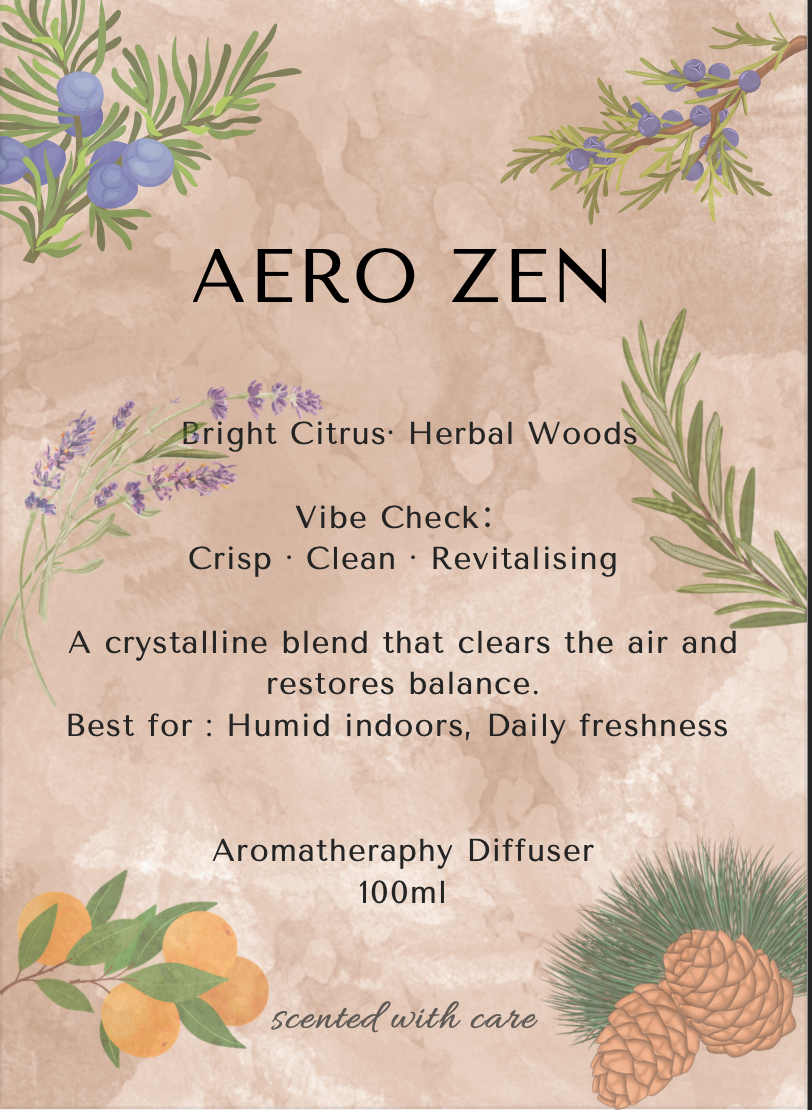 Aero Zen 100ml aromatherapy diffuser